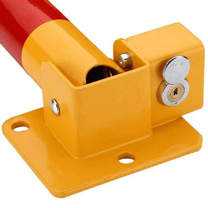 Affordable T-Shape Steel Parking Space Barrier Lock – Heavy-Duty Manual Parking Lock and Vehicle Access Control for Commercial and Retail Facilities5