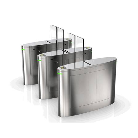 Brushless Wing Gate with Face Recognition & QR Access for Modern Tech Offices2