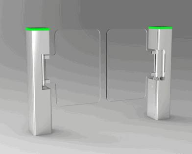 Infrared Induction Supermarket Swing Barrier with Automatic Radar Open Functionality5