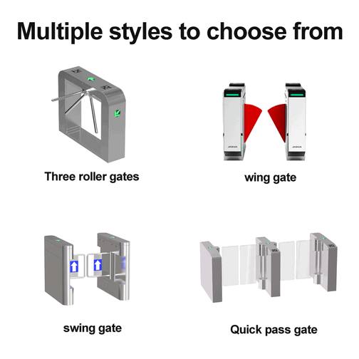 Office Building Tripod Turnstile for Gated Community Security Management5