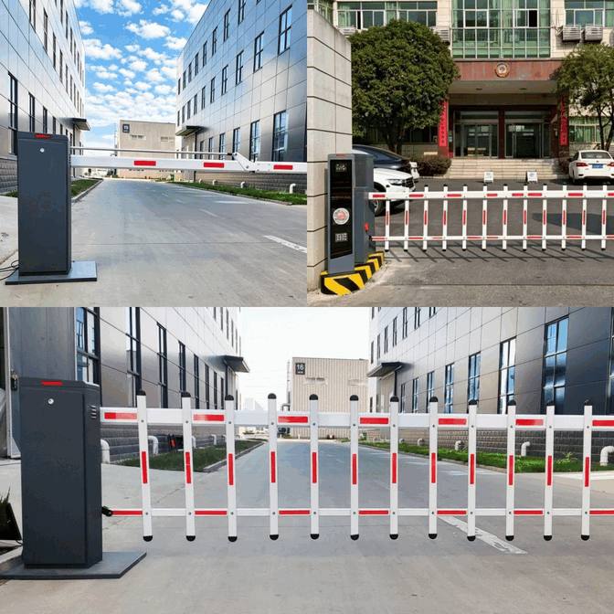 Weatherproof Aluminum Alloy Brushless Barrier Gate with LED Night Vision4