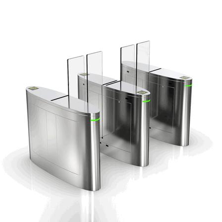 Brushless Wing Gate with Face Recognition & QR Access for Modern Tech Offices5