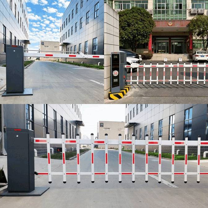 Weatherproof Brushless Motor Boom Barrier Gate with LED Night-Vision Arm - High-Performance Aluminum Access Control System4