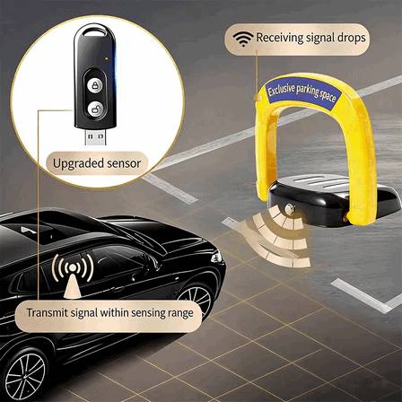 Automatic Smart Rising Bollard Barrier – High-Tech Induction Sensor Automated Traffic Bollard with Anti-Collision Protection for Property Security3