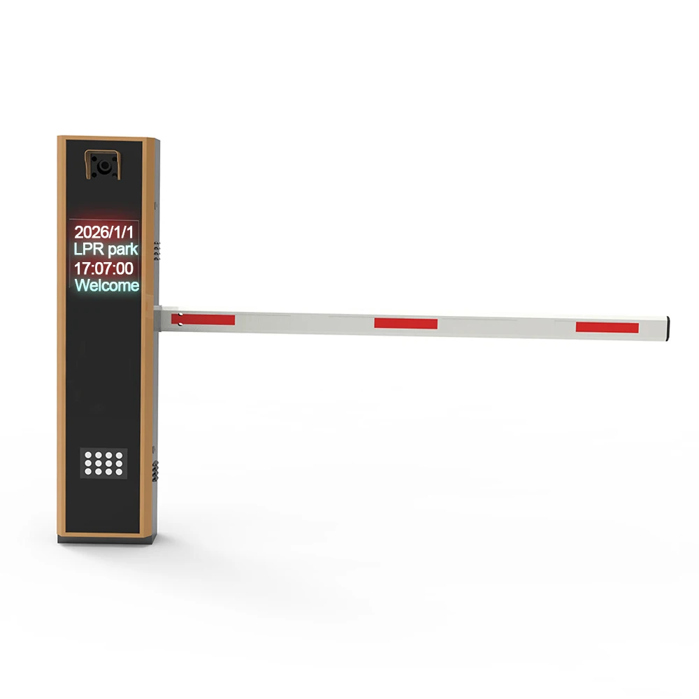 Smart Lot Barrier Gate with LPR Camera & Booth Attendant Integration3