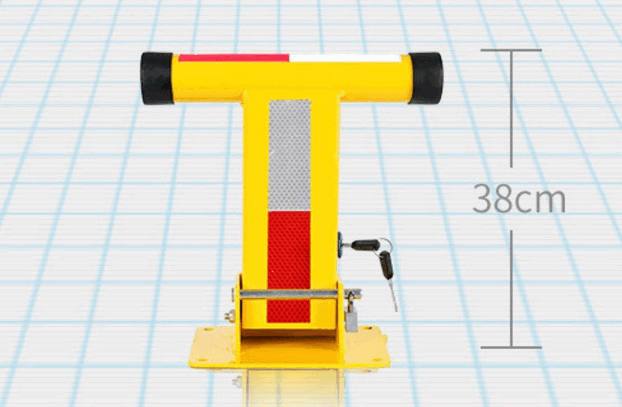 Heavy-Duty T-Shape Manual Parking Space Barrier Lock – 2-Ton Load-Bearing Durable Steel Parking Lock for Secure Vehicle Spaces5