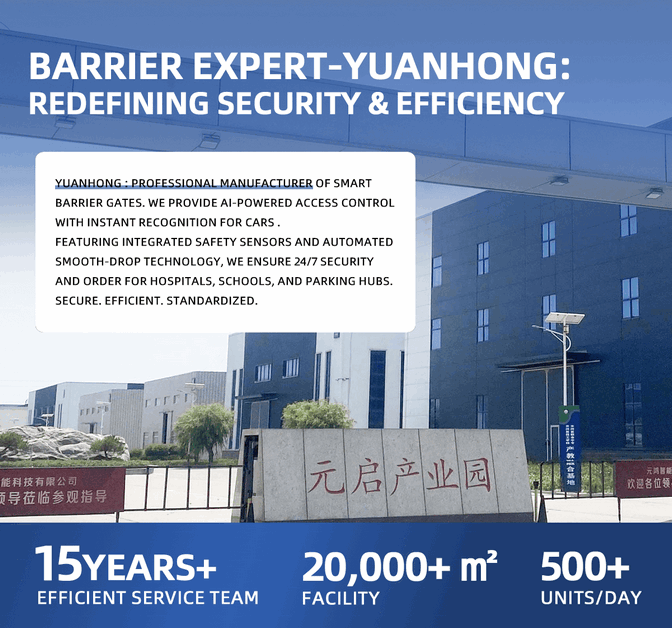 Unattended LPR Parking Terminal with 4-Line LED Display & Voice Guidance System - Smart Automated Vehicle Access Control Gate4