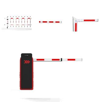 Heavy-Duty Automatic Parking Barrier Arm for Premium Corporate Facility Entrance