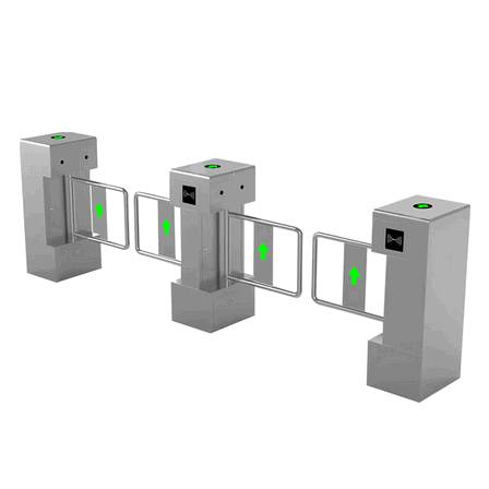 High-Security Swing Barrier Turnstiles for Busy Supermarkets & Retail Hubs5