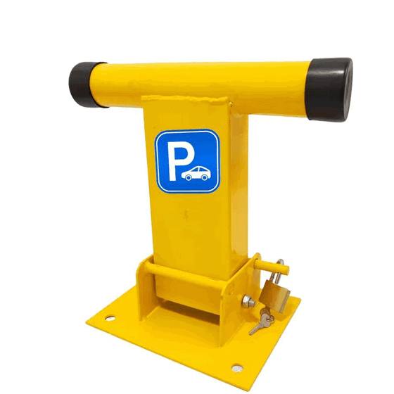 Heavy-Duty T-Shape Manual Parking Space Barrier Lock – 2-Ton Load-Bearing Durable Steel Parking Lock for Secure Vehicle Spaces3