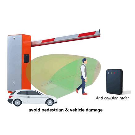 FCC Certified Mmwave 77GHz Barrier Gate Radar for Waterproof Parking Lot Safety2