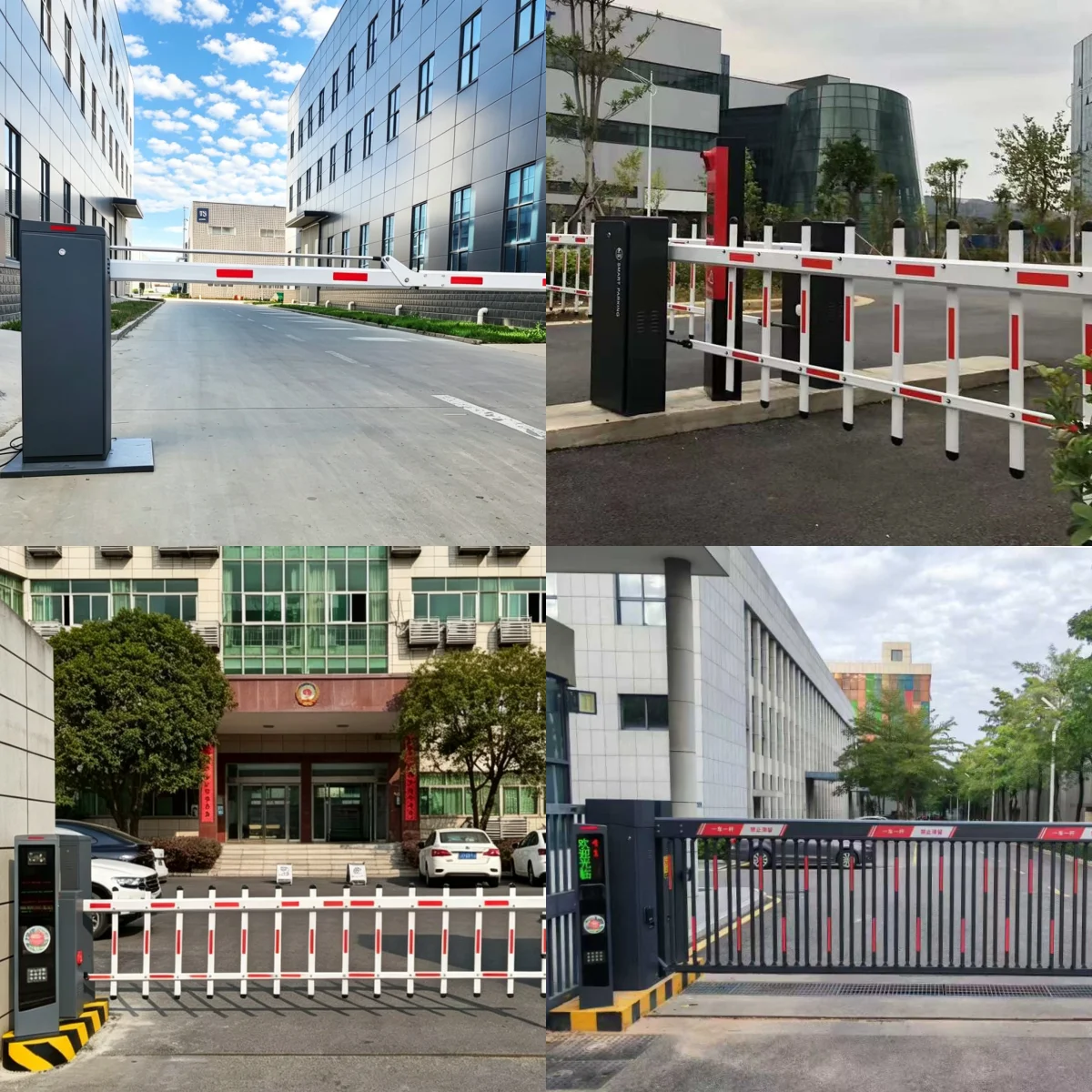 Brushless DC Barrier Gate Opener for Mall Access Control - Smart High-Durability Vehicle Parking Barrier & Boom System3