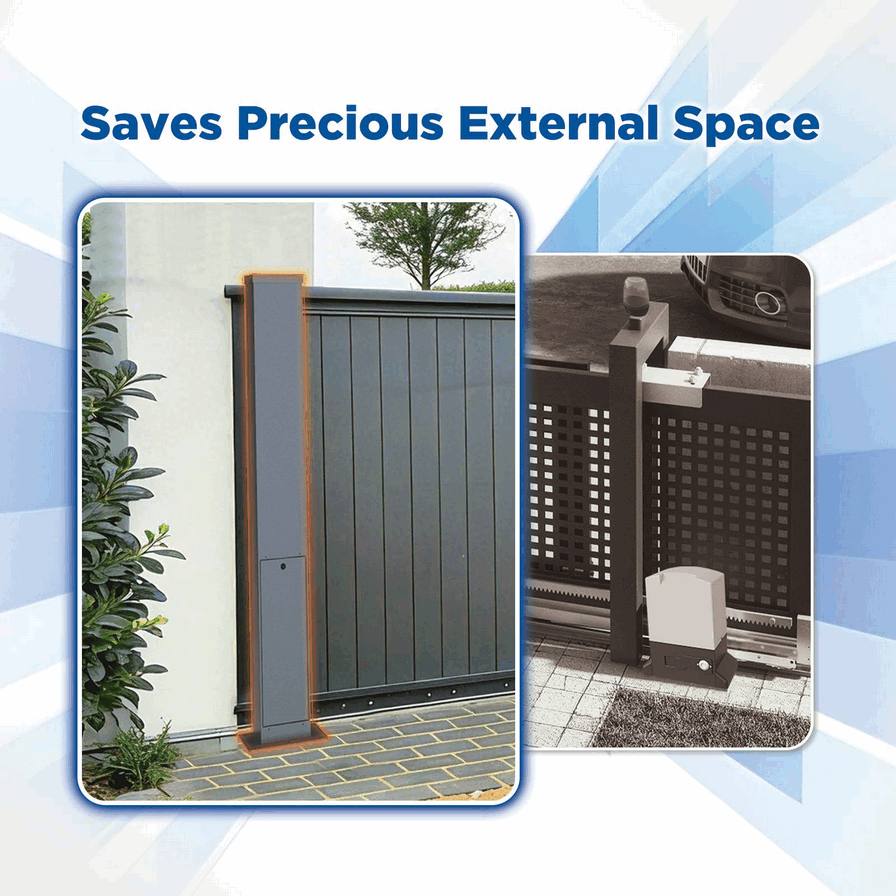 Energy-Efficient In-Post Automatic Sliding Gate Motor Kit – Low-Wattage Electric Gate Opener System for Sustainable Residential and Industrial Perimeter Access Control4
