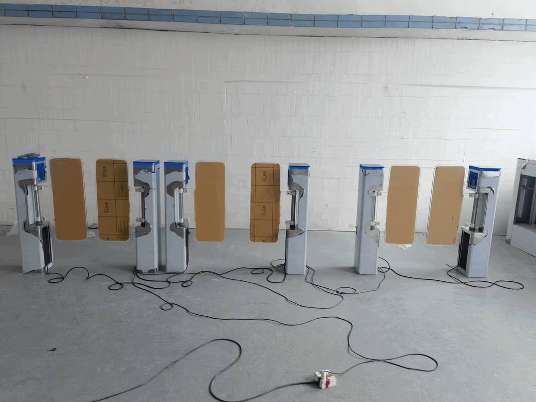 Infrared Induction Supermarket Swing Barrier with Automatic Radar Open Functionality2